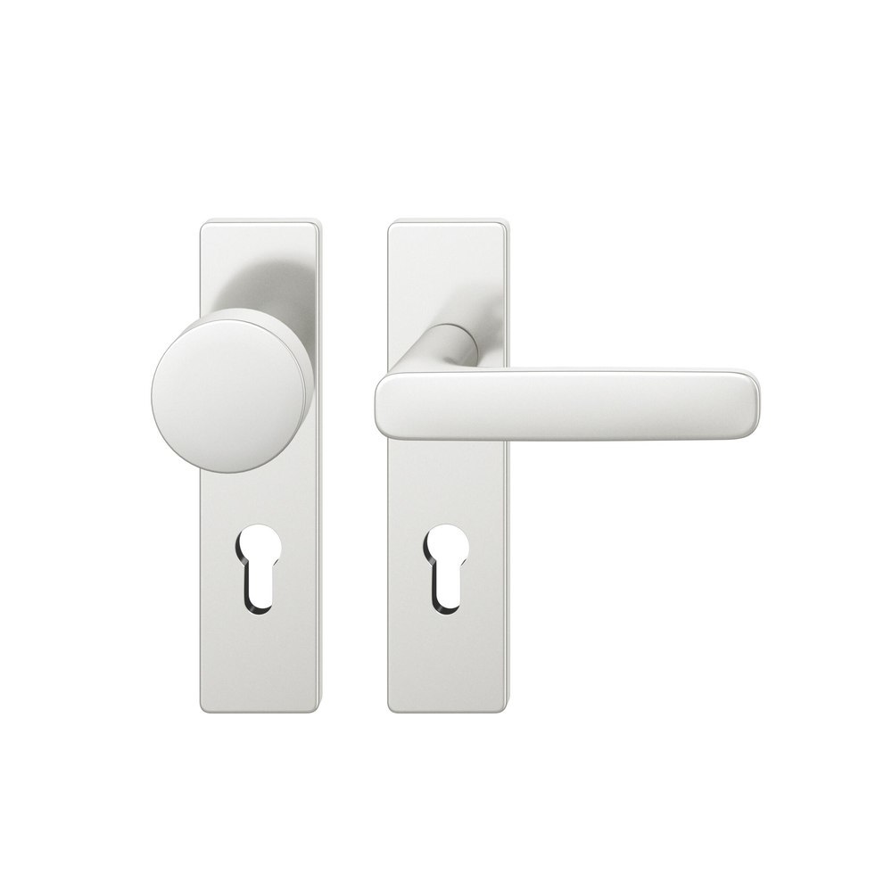 FSB Wechselgarnitur mit Kurzschild 72 1289, AGL3, Aluminium