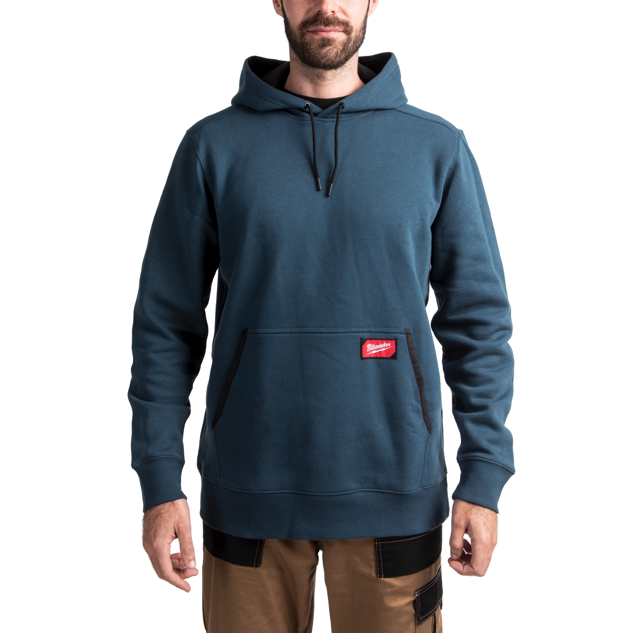 Milwaukee leichter Arbeits-Kapuzen-Pullover blau WHMWBLU-XL