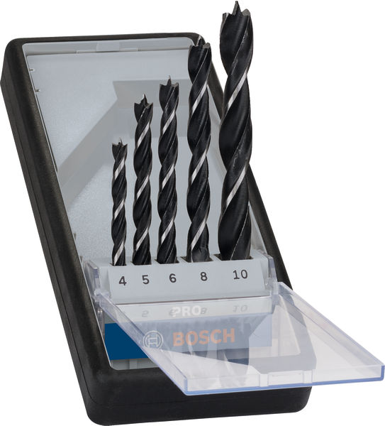 Bosch PRO Wood Holzspiralbohrer-Set