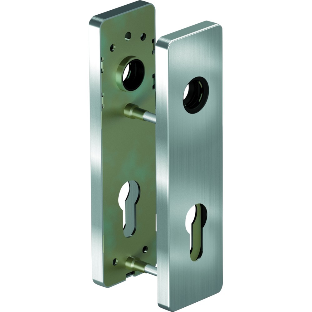 OGRO Kurzschild 7061K, Edelstahl