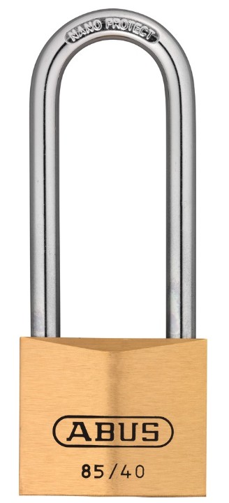 ABUS  Zylindervorhangschloss 85 HB, Messing massiv