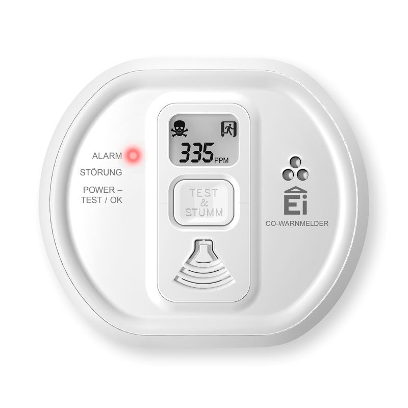 EI Electronics Kohlenmonoxid-Melder  Ei208D mit Display