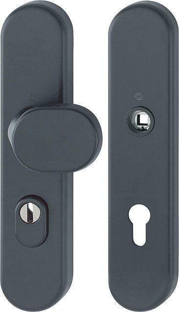 HOPPE Sicherheits-Wechselgarnitur 86G/3332ZA/3310,LS oval,15mm,ES1/PZ72/8,F9714M,TS37-47