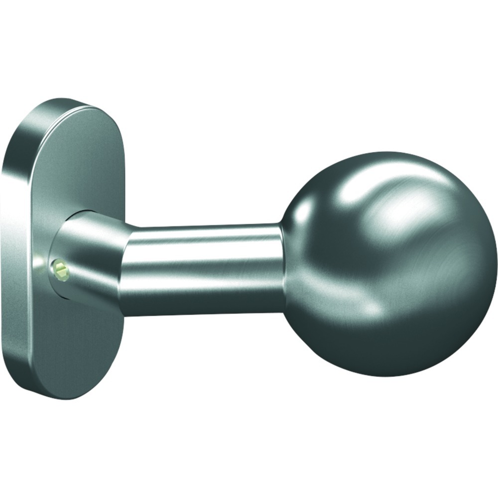 OGRO Knopf auf Rosette 6620 3548V, Edelstahl