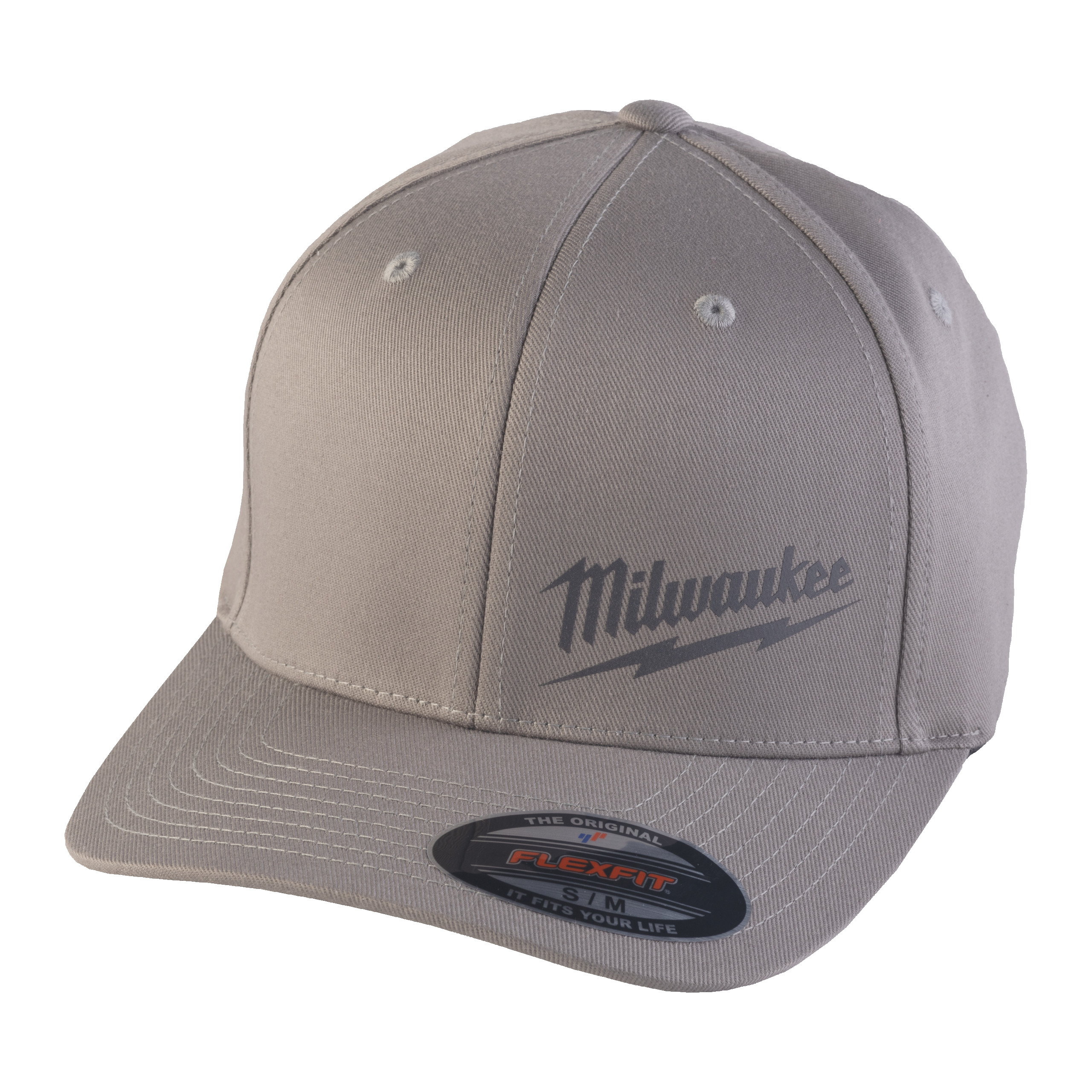 Milwaukee Baseball Kappe grau Größe S/M mit UV-Schutz BCSGR-S/M
