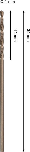Bild der Produktabmessungen, bohrer, holzbohrer, spiralbohrer, stiftbar?, länge 34 cm
