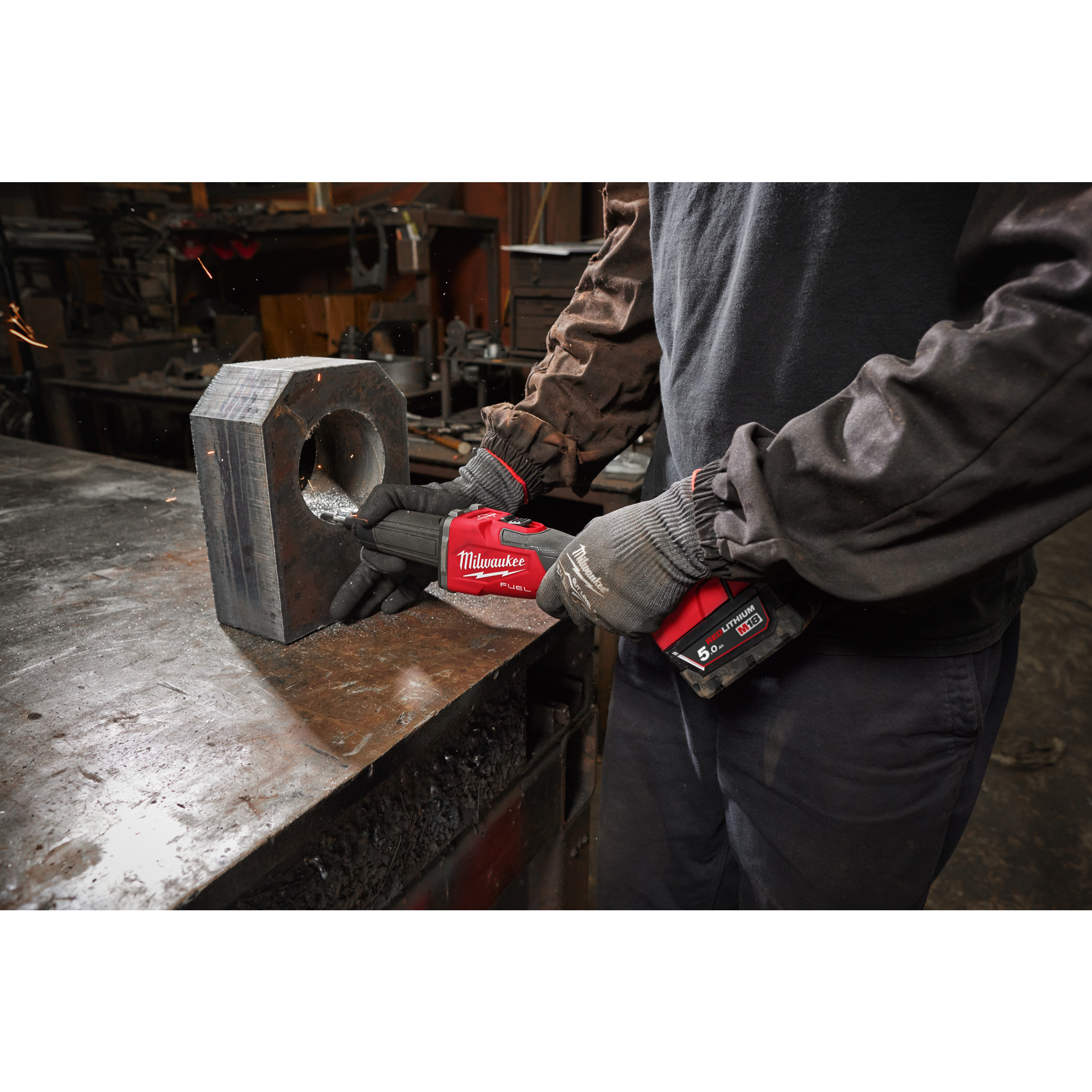 Milwaukee Akku-Geradschleifer M18 FUEL M18FDGRB-502X