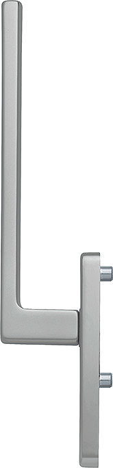 HOPPE Handhebelgarnitur Austin HS-0769/419N-AS, ohne Schrauben, Aluminium