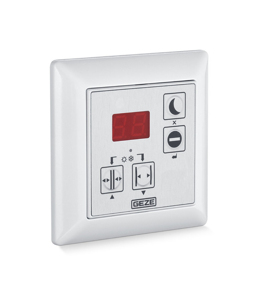 digitaleingang, thermostat, wandpanel, elektronisch, bedieneinheit