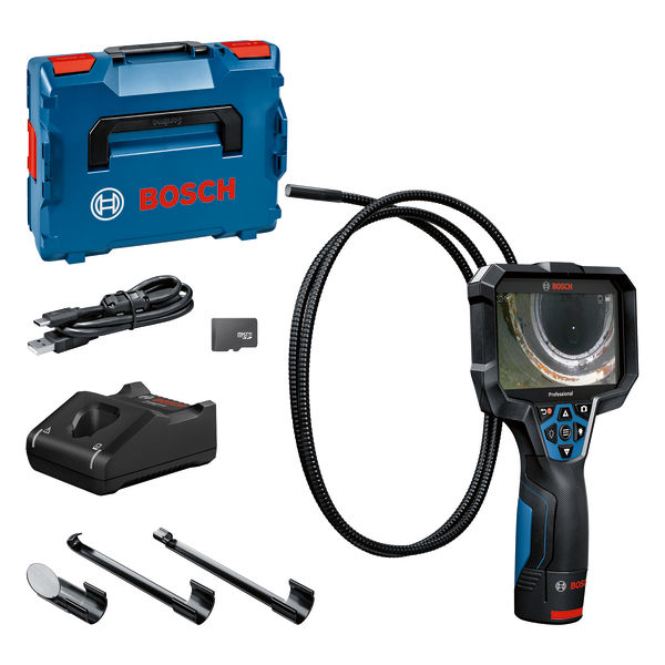 Bosch Akku-Inspektionskamera GIC 12V-5-27 C, 1 x Akku GBA 12V 2.0Ah, L-BOXX
