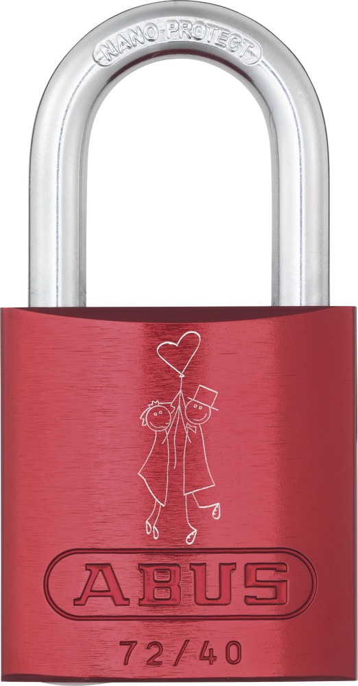 ABUS Vorhängeschloss  72/40 Love Lock