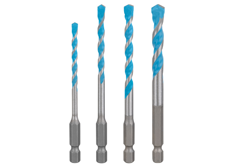 Bosch EXPERT HEX-9 Multi Construction Bohrer-Set, 4/5/6/8&nbsp;mm, 4-tlg.