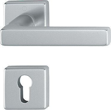 HOPPE Drückergarnitur Dallas 1643/52/52KVS,PZ,8,F9,TS 40-45