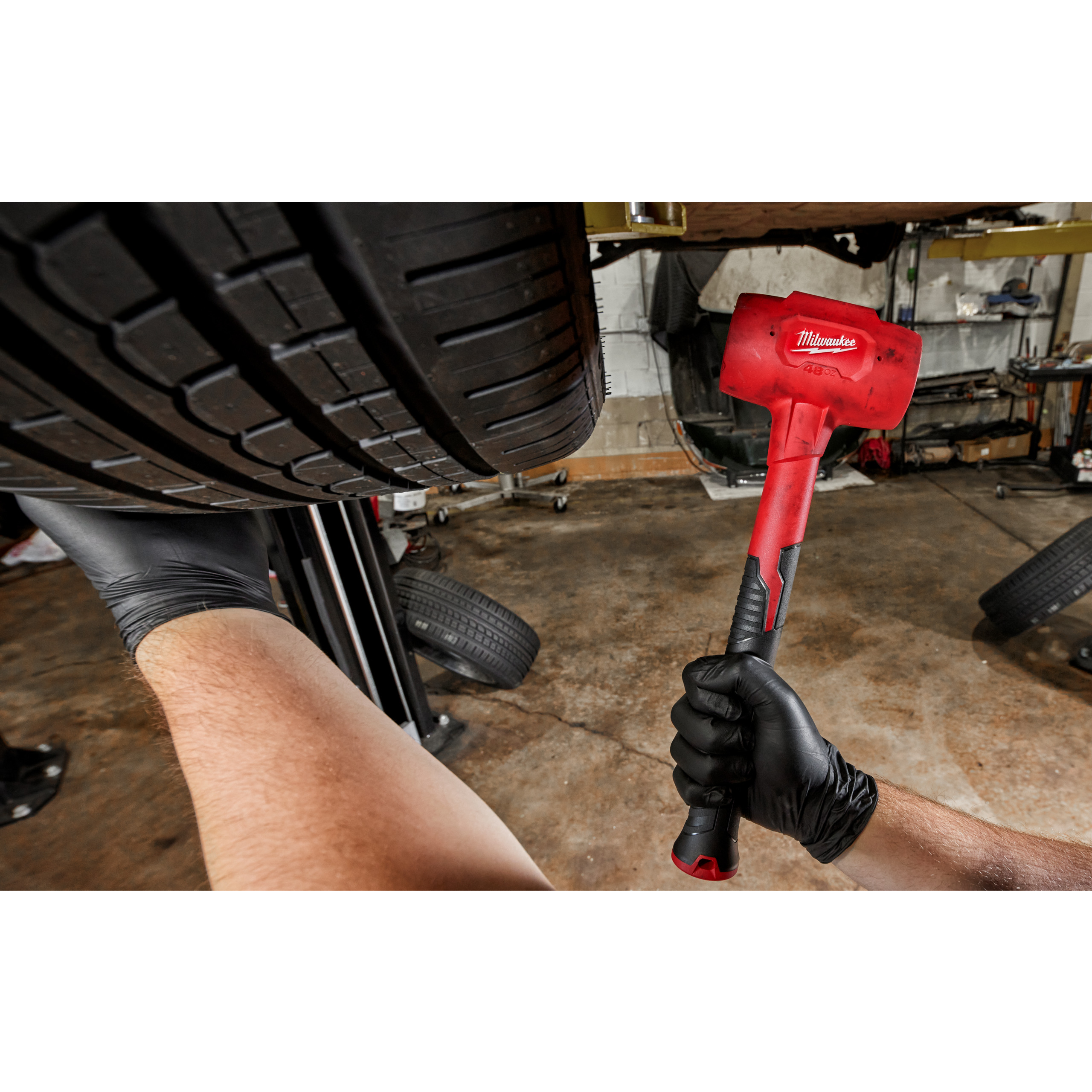 Milwaukee Schonhammer 1350 g Schonhammer, rückschlagfrei