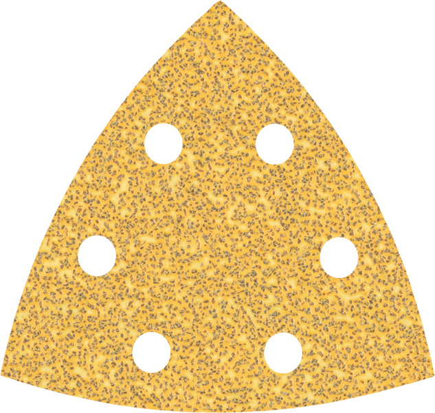 Bosch EXPERT C470 Schleifpapier für Deltaschleifer, 93 mm, 5 Stück