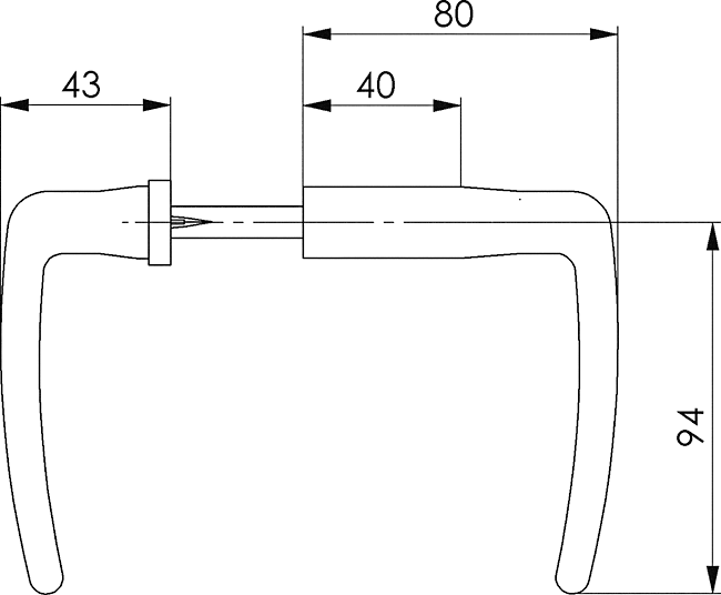 brille, rahmen, gläser, design, länge 80mm
