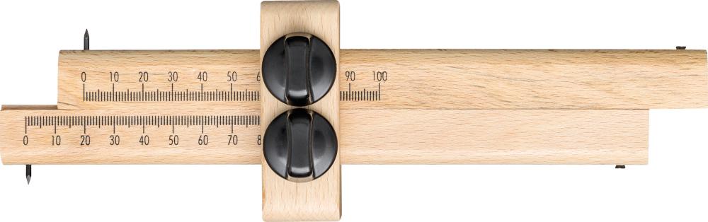 FORUM Streichmaß  m. zwei Schrauben 170mm