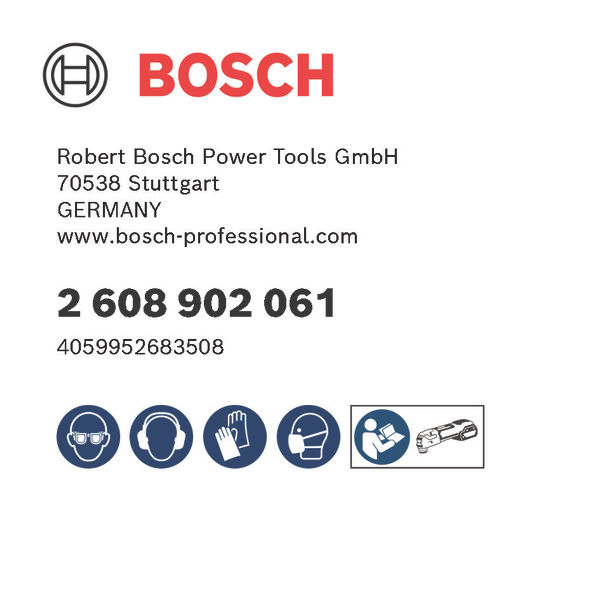 Digitale GPSR-Kennzeichnung, bosch, tool, card, germany, kontaktlos