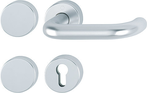 HOPPE Standflügelgarnitur Paris FS-138/42H/42HS,BL/PZ,9,F1,TS 40-65