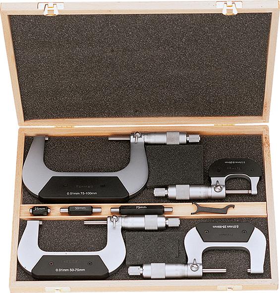 FORUM Bügelmessschraube-Satz  0-100mm