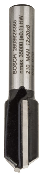 Bosch PRO Nutfräser, zweischneidig, Ø 12&nbsp;x&nbsp;L 19,6, Schaft 8&nbsp;mm