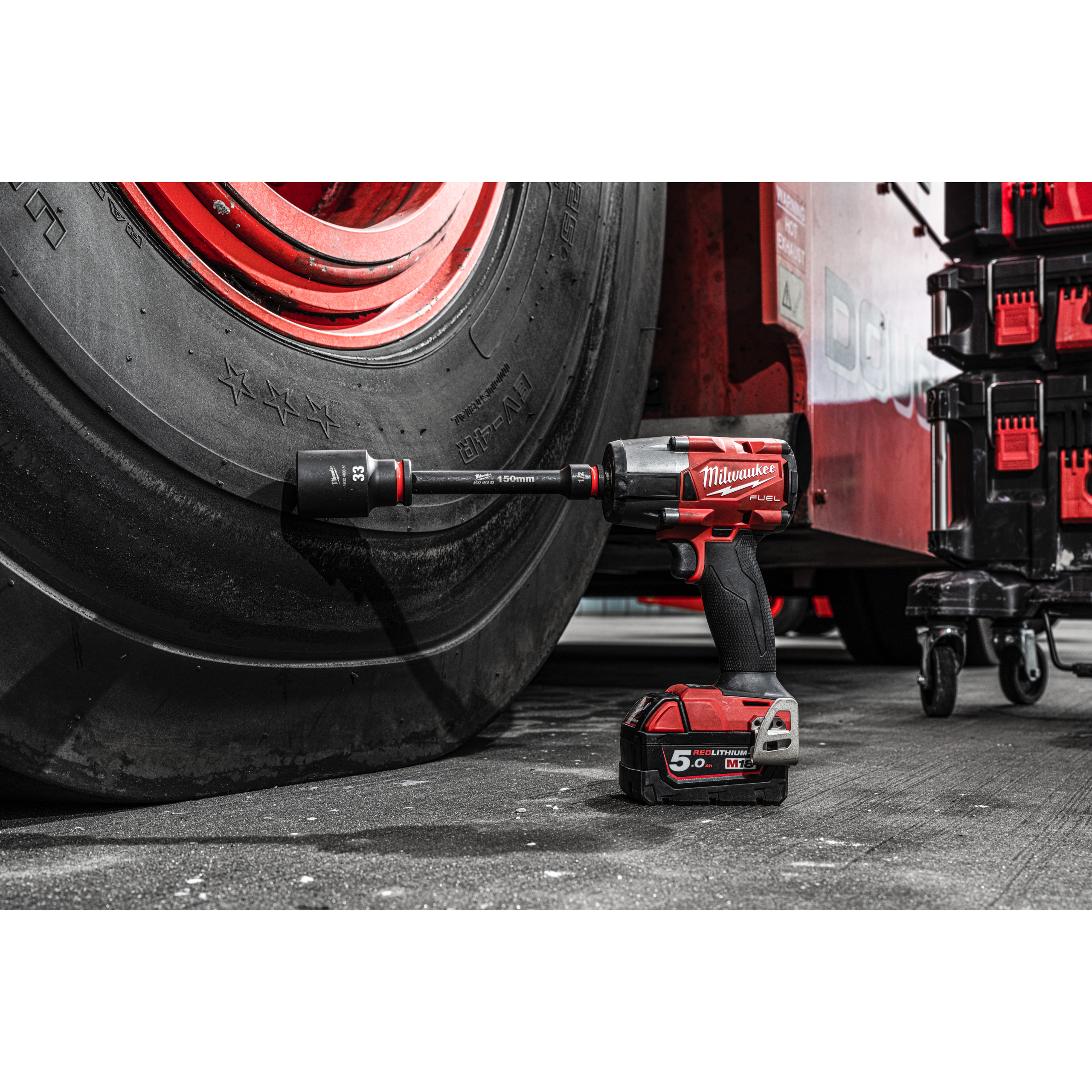 Milwaukee Schlagnuss 3/4" 23 x 53 mm SHOCKWAVE kurz