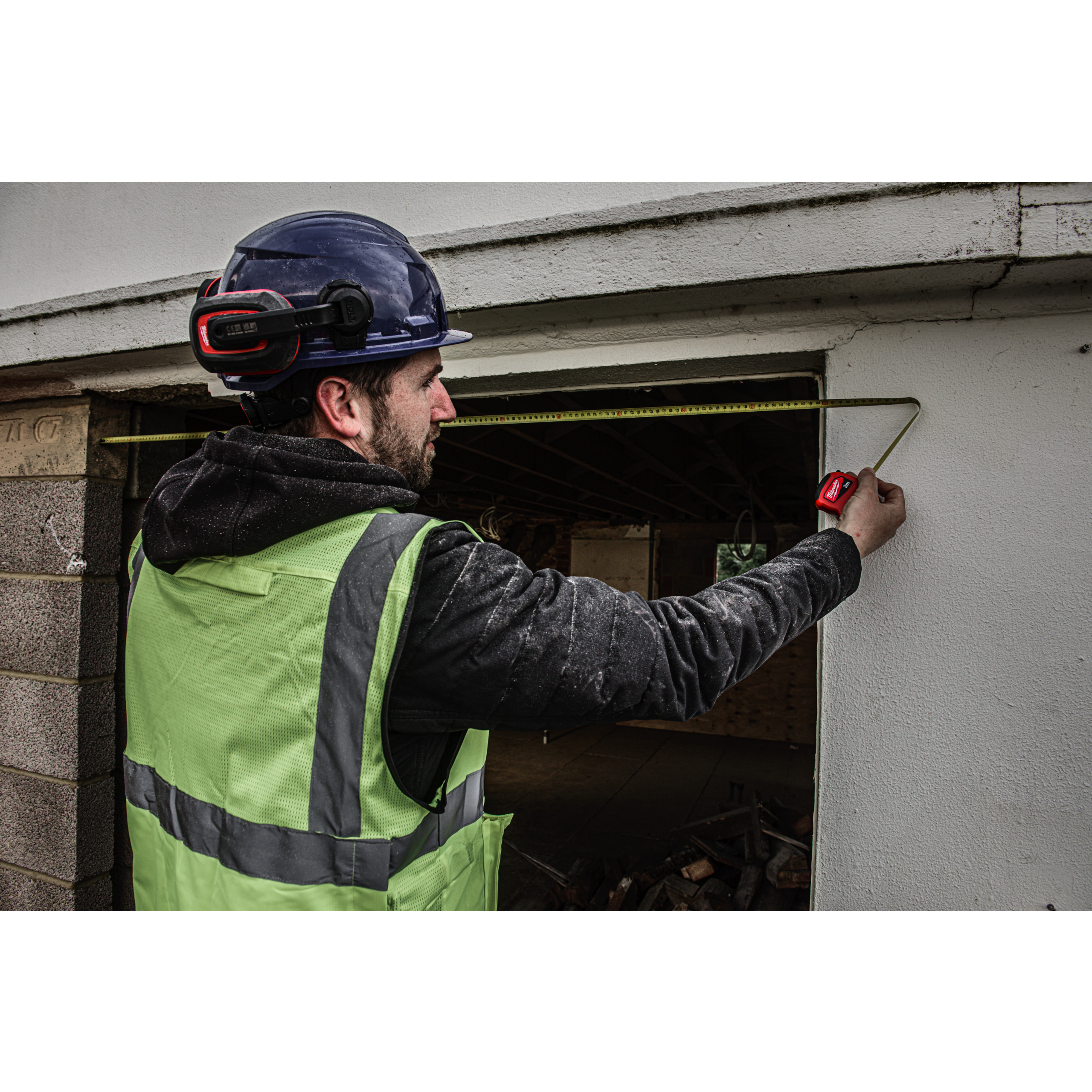 Milwaukee Bandmaß nicht-magnetisch, 16 mm breites Band Slim-Bandmaß 3 m