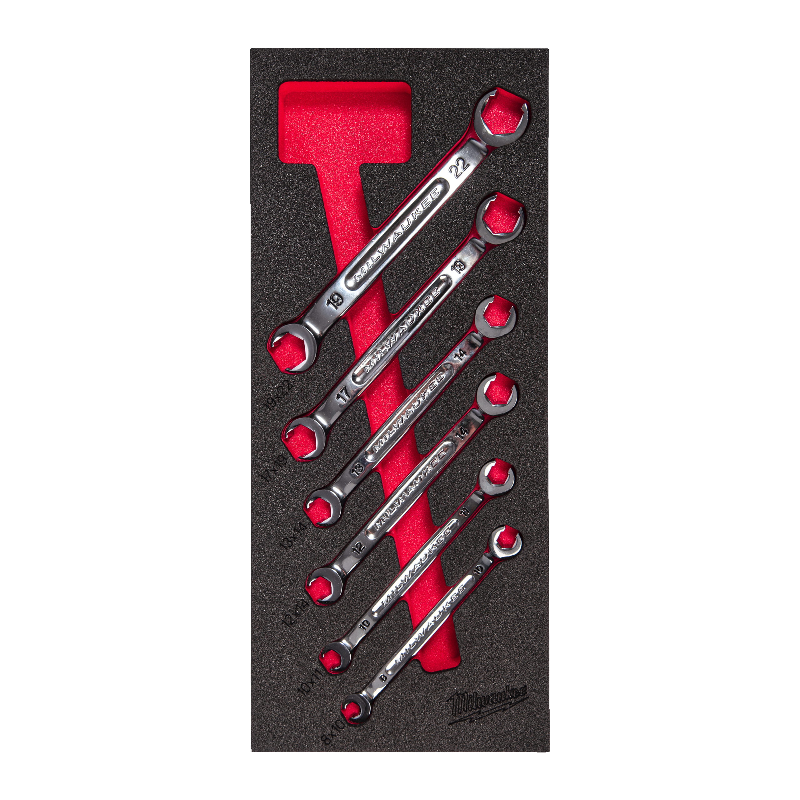 Milwaukee Einlage mehrteilig für Werkstattwagen 78 cm Doppel-Ringschlüssel