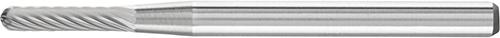 Hartmetall-Kleinfrässtift mit 3-mm-Schaft, Kugelzylinderform (Walzenrund) WRC, Zahnung 5