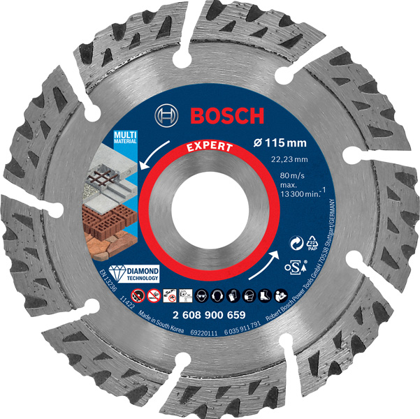 Bosch EXPERT MultiMaterial Diamanttrennscheiben