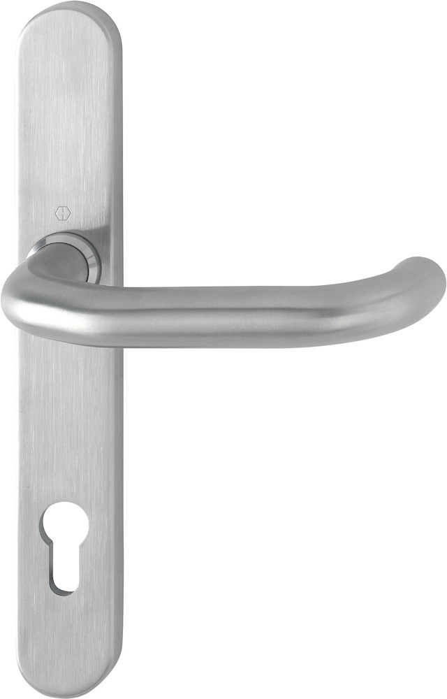 HOPPE Drücker-Halbgarnitur mit Schmalschild Paris E138GF/3357SN, Edelstahl