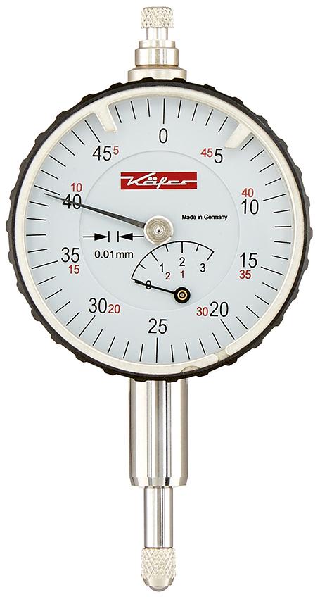 Präzisions-Messuhr KÄFER KM4T mit Magnetrückwand D40mm