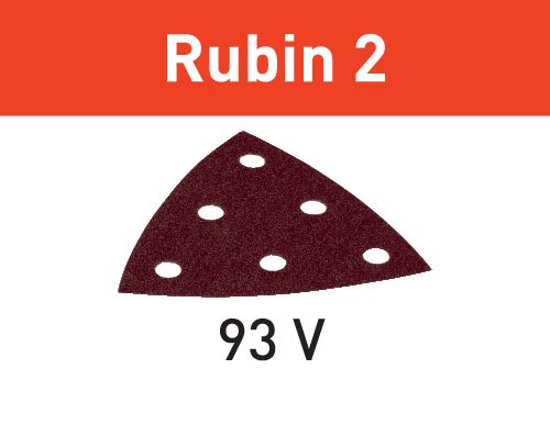 Schleifblatt Rubin 2 STF V93/6 P80 RU2/50