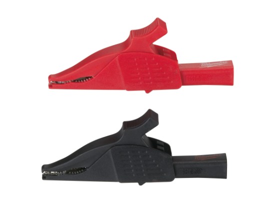 Milwaukee 1 Paar Krokodilklemmen