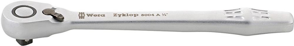 WERA Hebel-Umschaltknarre  1/4"ZYKLOP metal switch