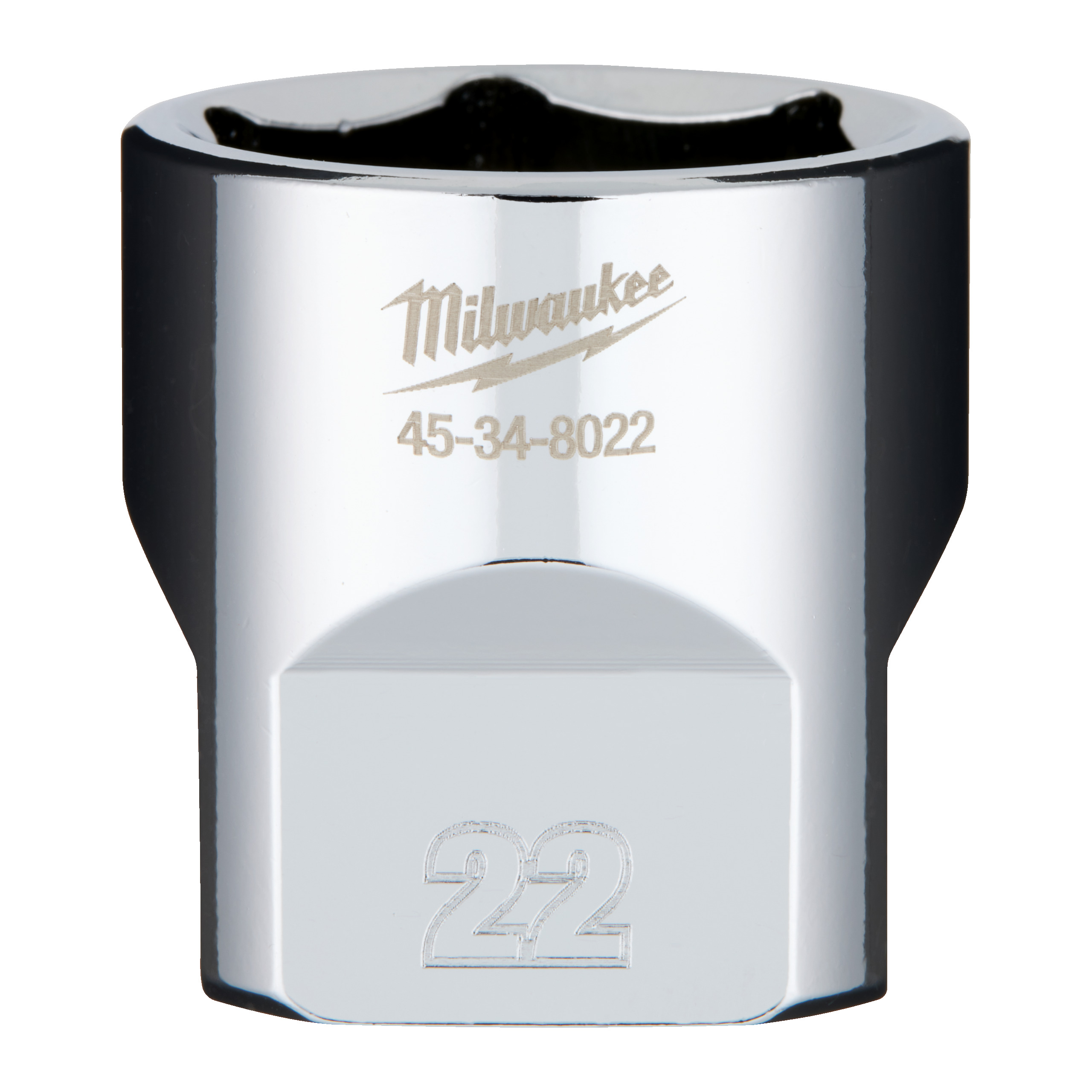Milwaukee Steckschlüsseleinsatz 6-kant, 22 mm 3/8"