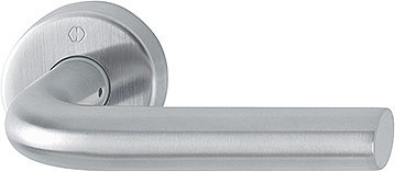 HOPPE Drücker-Halbgarnitur Bonn ohne Schlüsselrosette E150Z/42H, ohne Stütznocken, Edelstahl