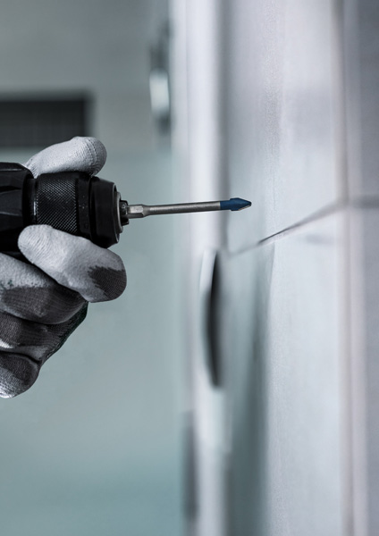 Detailbild, Schraubendreher, Schraubenzieher, Bohrer, Werkzeug, Elektrikerwerkzeug