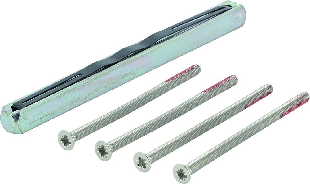 HOPPE FH Befestigungsset Sertos für FS-Drückerrosettengarnitur (Griff/Griff), VK 9 mm