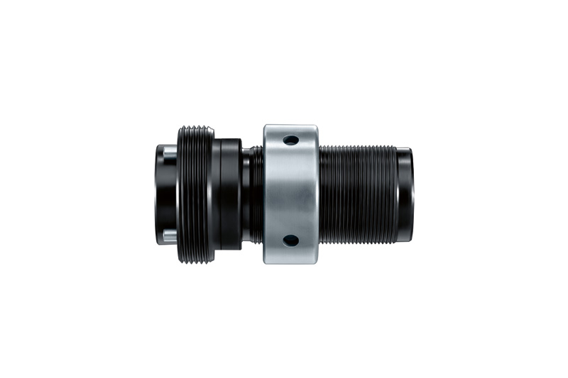 Anwendungsbild, mechanischer Teil, threaded fittings, Schlauchverbinder, Metallbuchse, schwarz-grau