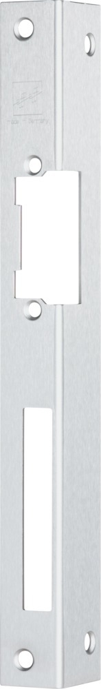 Winkelschließblech effeff für Türöffner 066, Edelstahl