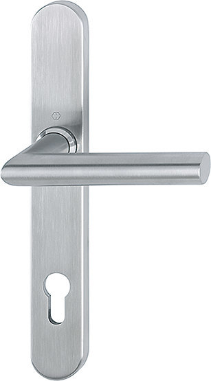 HOPPE Halbgarnitur Amsterdam E1400F/3357SN, LS,PZ92/8,F69