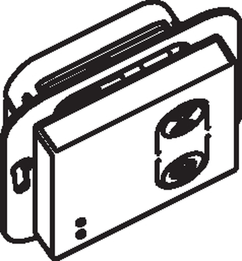 Strichzeichnung, Elektronik, Kassettenspieler