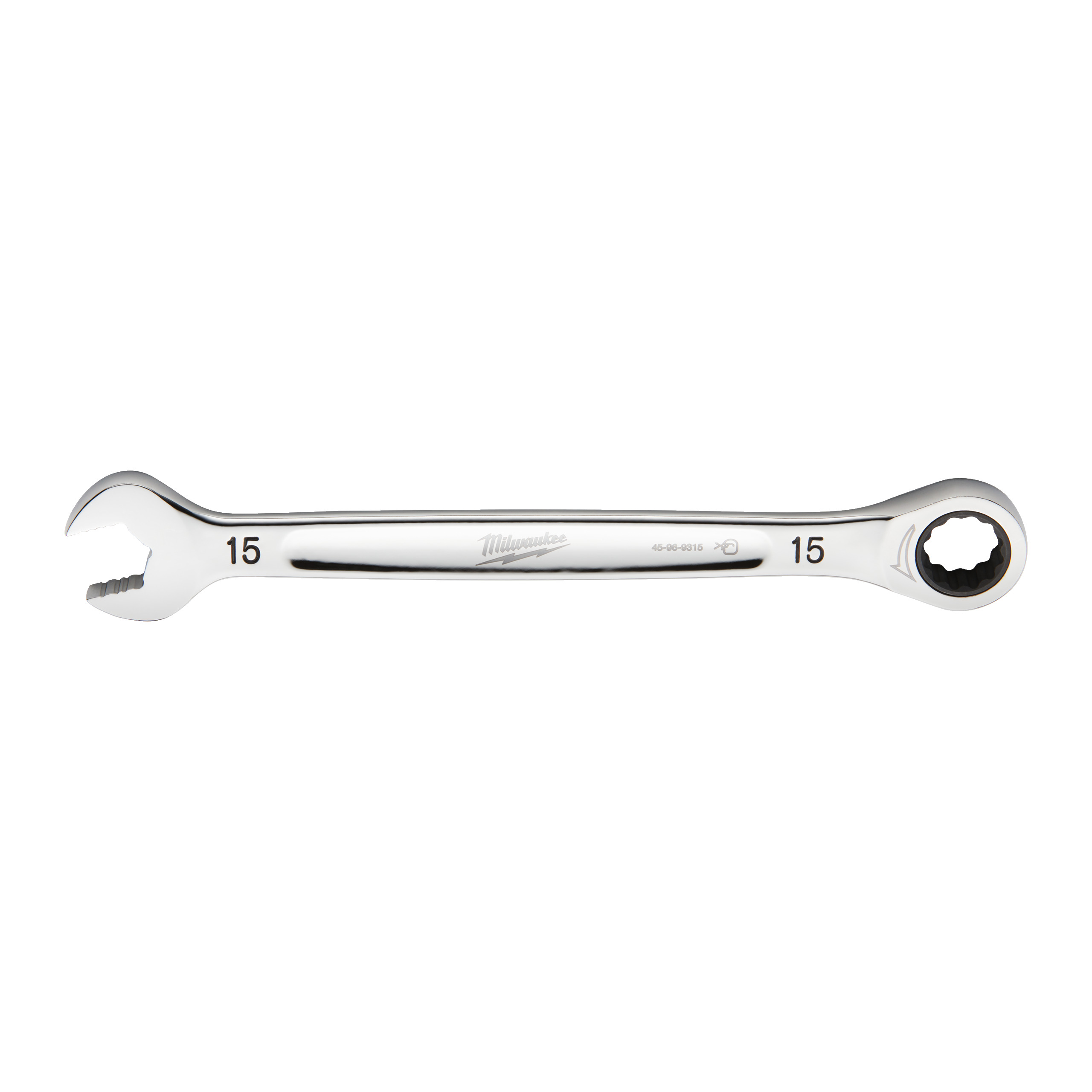 Milwaukee Ratschen-Ringmaulschlüssel 15 mm MAX BITE