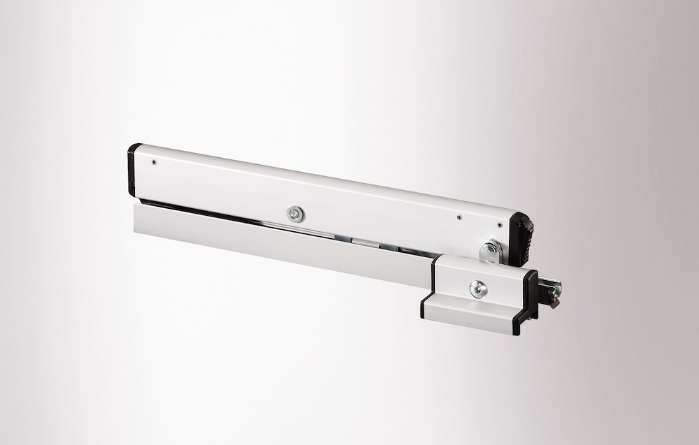 Schere GEZE OL 90N, mit Standard-Flügelbock, Aluminium
