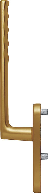 HOPPE Handhebelgarnitur Hamburg HS-0700/431N-AS, ohne Schrauben, Aluminium