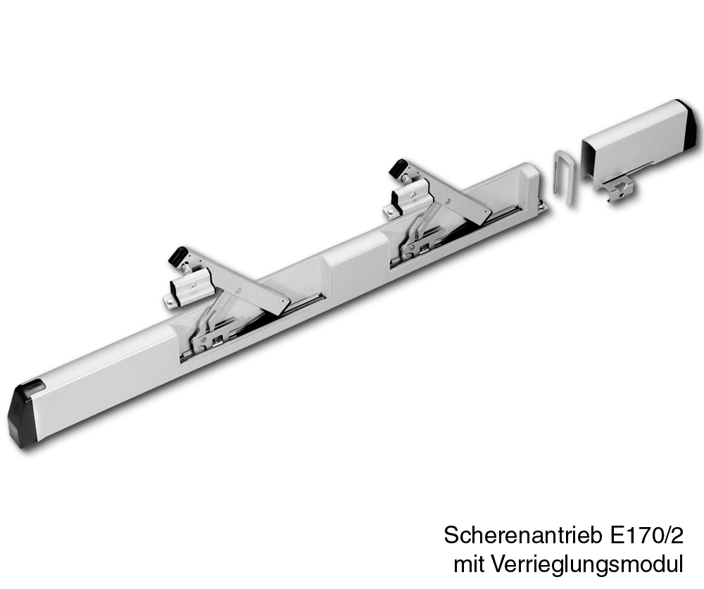Verriegelungsmodul GEZE E 170, Aluminium