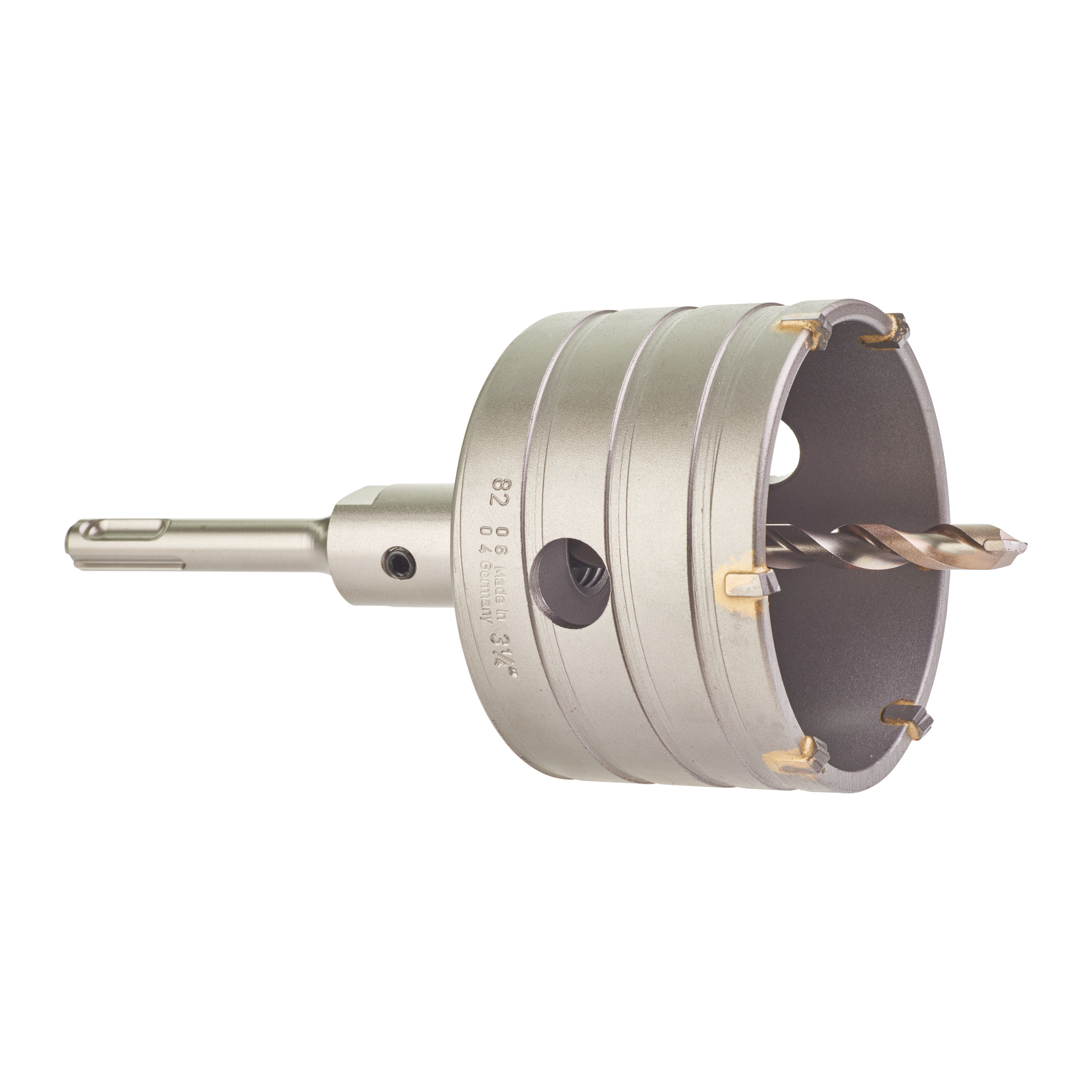 Milwaukee Schlagbohrkrone-Set 82 x 182 mm Hammerfeste Schlagbohrkrone SDS-Plus Set