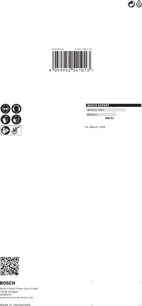 Bosch EXPERT M480 Schleifnetz für Schwingschleifer, 93 x 186&nbsp;mm, K 240, 50-tlg.