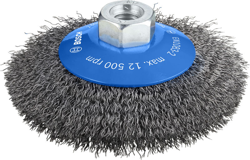 Bosch PRO&nbsp;Metal clean Kegelbürste, 115 x 0,3&nbsp;mm, Gewinde